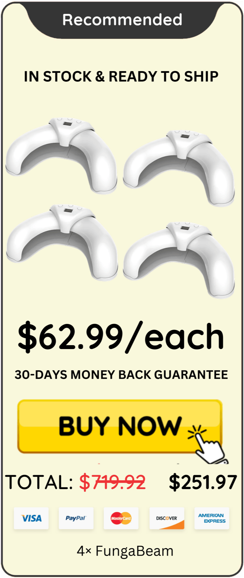 FungaBeam offer price 